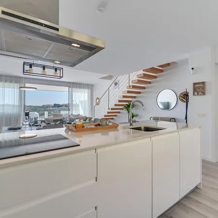 Newly Built 3 Bed Modern Townhome W Pool, Sea View Estepona